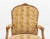 French Louis XV Style Leopard Print Upholstered Fauteuil For Sale - Image 3 of 9
