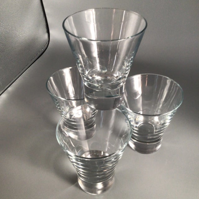 Luxu Stemless Martini Glasses - Set of 4 For Sale - Image 9 of 10