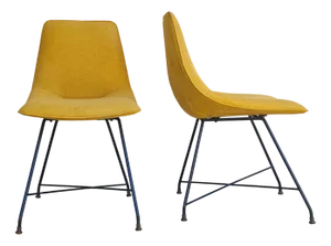 Aster Chairs by Augusto Bozzi for Saporiti Italia, 1956, Set of 2