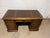 American Vintage Hekman Oak Tooled Leather Top Executive Office Desk " For Sale - Image 3 of 14