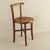 Viennese Beech Bistro Chair with Curved Top Rail & X-Stretcher, Austria, 1930s For Sale - Image 11 of 11