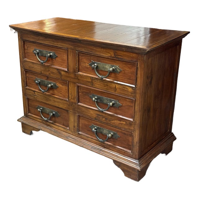 Rustic Spanish Colonial Style Dresser, Vintage. For Sale