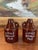 Mid 20th Century Ceramic "Little Brown Jug" Salt and Pepper Shakers - Japan For Sale - Image 4 of 8