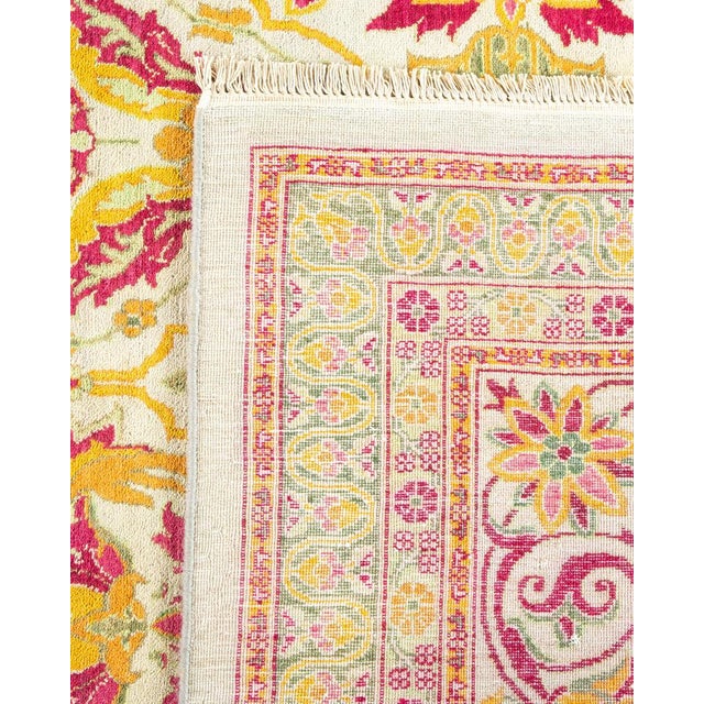 2010s Mogul Collection Hand-Knotted Area Rug - Ivory 8' 0" x 10' 1" For Sale - Image 5 of 9