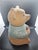 Vintage Teddy Bear Blue Sweater Ceramic Cookie Jar by Merlot Poppytrail For Sale - Image 4 of 6