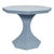 Wood Matthew Izzo Home - Octavia 36" Octagonal Light Blue Rattan Feature Table For Sale - Image 7 of 7