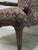 1980s Baker Furniture French Carved Leg Living Room Lounge Arm Club Chair B For Sale - Image 4 of 12