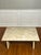 1990s Solid Marble and Chrome Rectangular Coffee Table in Cream For Sale - Image 5 of 15