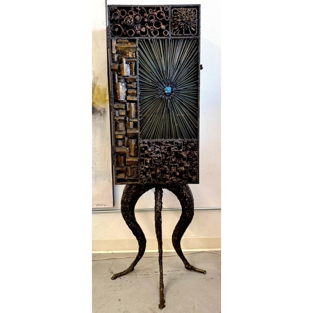 2010s 2016 Brutalist Cabinet by James Bearden For Sale - Image 5 of 18