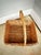 Rustic Large Vintage Handwoven Willow Gathering Basket For Sale - Image 3 of 10