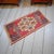 Farmhouse 1970s Hand Knotted Low Pile Turkish Petite Rug Entry Decor, Bath Mat - 19'' X 40'' For Sale - Image 3 of 13