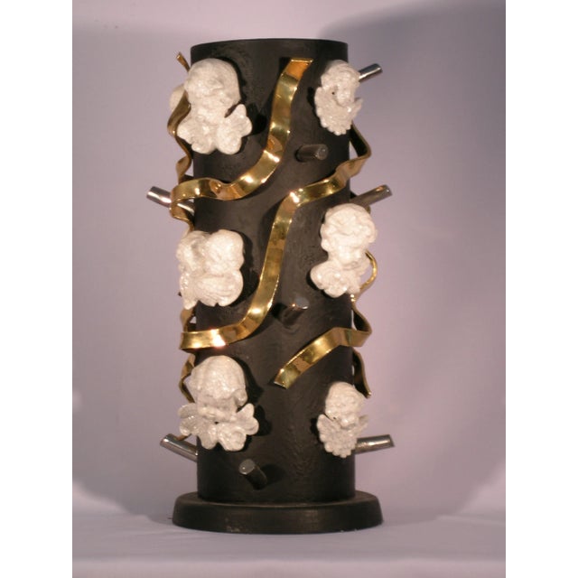 1990s Contemporary Ceramic Vase For Sale In Miami - Image 6 of 10