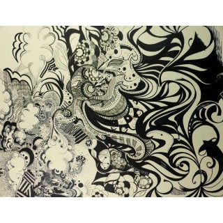 Abstract in Pen For Sale