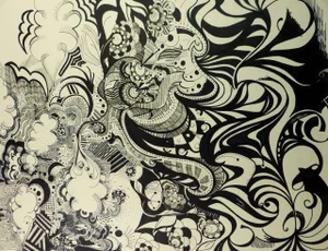 Abstract in Pen