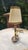 Brass lamp from the 1960s-1970s, dimensions: height 38.5 cm, depth 13 cm, width 19 cm. European Plug (up to 250V).The...