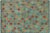 Boho Chic Balochi Blue/Rust Wool Rug - 3'4''x4'11'' For Sale - Image 10 of 11