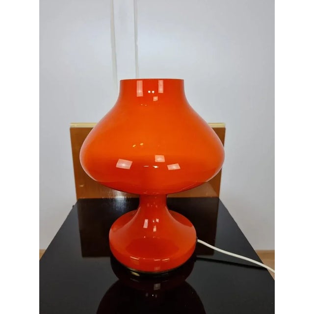 Orange Table Lamp by S. Tabera For Sale - Image 8 of 8