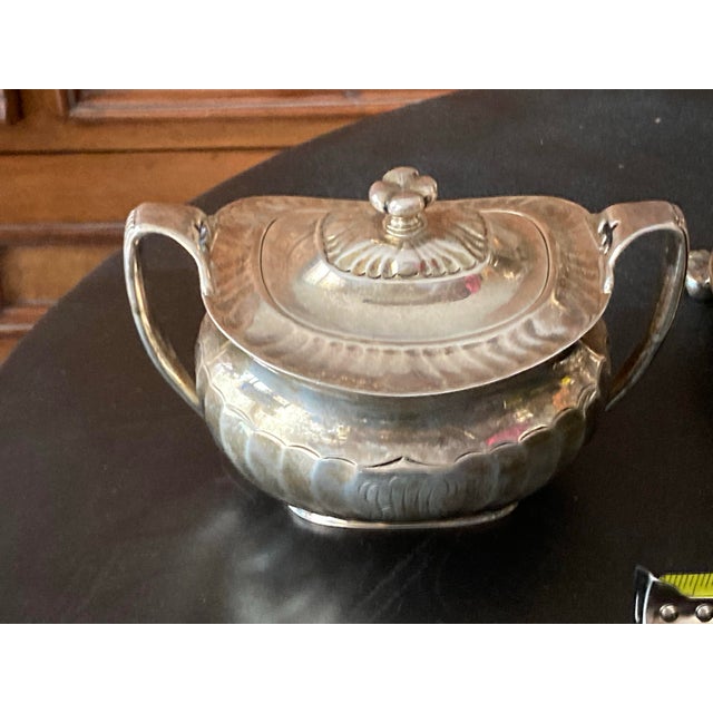 Tiffany and Co. American Six-Piece Tea and Coffee Service Mark of Tiffany & Co., New York, Circa 1895 Teapot.coffee Pot Kettle. For Sale - Image 4 of 10