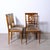 1950s Louis XVI Chairs in Walnut, Italy, 1950s, Set of 4 For Sale - Image 5 of 16
