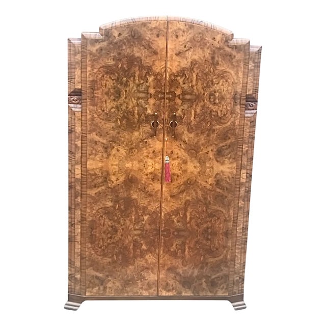 Art Deco Double Wardrobe, 1930s For Sale
