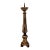 Late 18th / Early 19th Century Italian Giltwood Pricket Candlestick – 27” For Sale