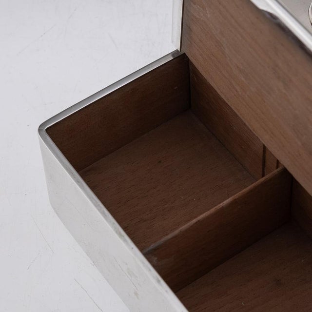 Silver Antique Victorian Silver Cigar Box, 1898 For Sale - Image 8 of 18