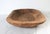 Antique rustic hand carved wood dough bowl. No makers mark.