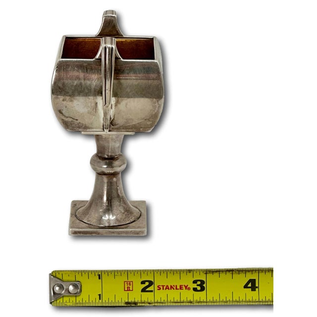 Antique 1877 London England Sterling Silver Trophy Cup With 1949 Mixed Foursomes Tennis Championship Presentation Engraving For Sale - Image 12 of 12