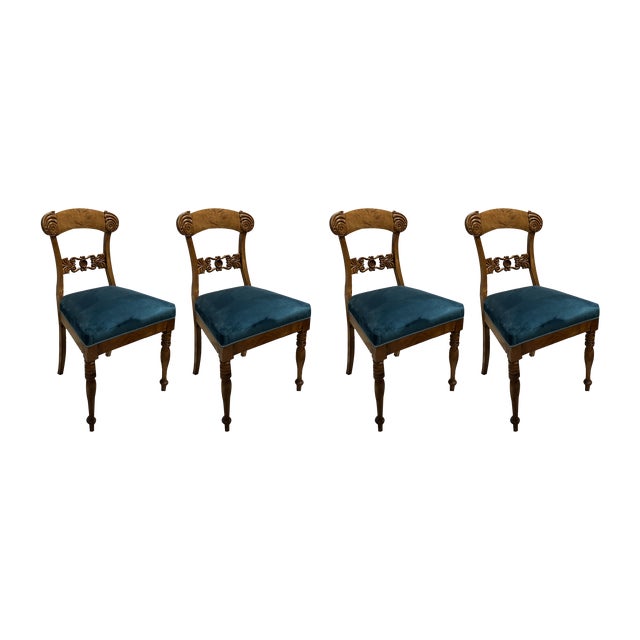 Vintage Chairs, 1830, Set of 4 For Sale