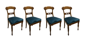 Vintage Chairs, 1830, Set of 4