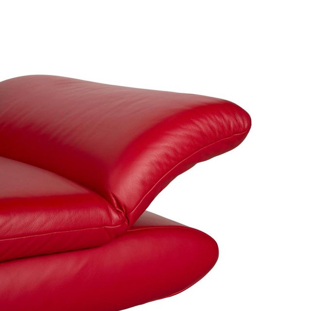 Two-Seater Sofa in Leather from Koinor Rossini For Sale - Image 5 of 16