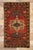Red Vintage Turkish Yastik Rug - 01'10 X 03'02 For Sale - Image 8 of 8