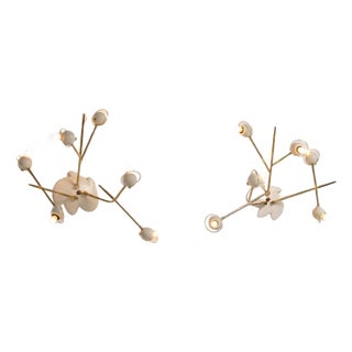 Wall Lamps by Oscar Torlasco for Lumi, Italym 1955, Set of 2 For Sale