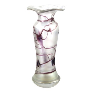Art Nouveau Vase attributed to Baron von Poschinger For Sale