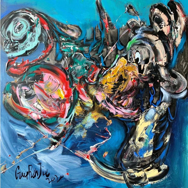 Oil on canvas Gao Renjie was born in Baotou, Inner Mongolia, on November 6, 1994. Graduated from Beijing City College....