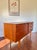 1960s Mid Century Modern Teak Sideboard With Round Pulls For Sale - Image 4 of 9