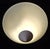 Vintage Ceiling Lamp with White Metal Mounting and White Opal Glass Shade, 1990s For Sale - Image 3 of 7