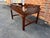 Vintage Baker Furniture Chippendale Style Mahogany Butler Tray Coffee Table For Sale - Image 14 of 18