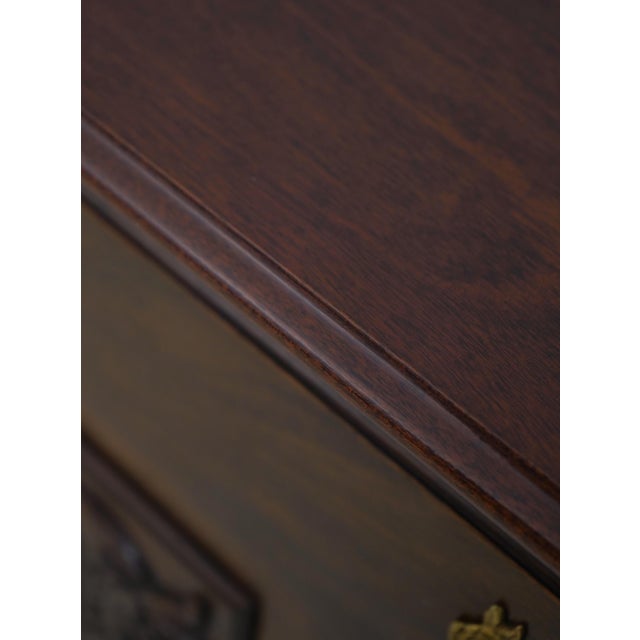 Kindel Winterthur Collection Mahogany Lowboy For Sale - Image 15 of 17