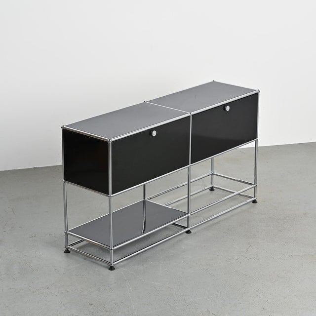 Sideboard from USM Haller, Switzerland, 1970 For Sale - Image 9 of 16