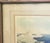 Early 20th Century Mid Century Colored Lithograph in Silver Gilt Frame, Signed by Italian Artist Raimondo Giovanettii, Signed For Sale - Image 5 of 8