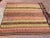 Mid-Century Modern Vintage Striped Turkish Kilim Rug - 75.5" X 77" For Sale - Image 3 of 11