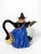 1997 Inspirado Witchy Poo Hand-Painted Halloween Teapot For Sale - Image 4 of 14