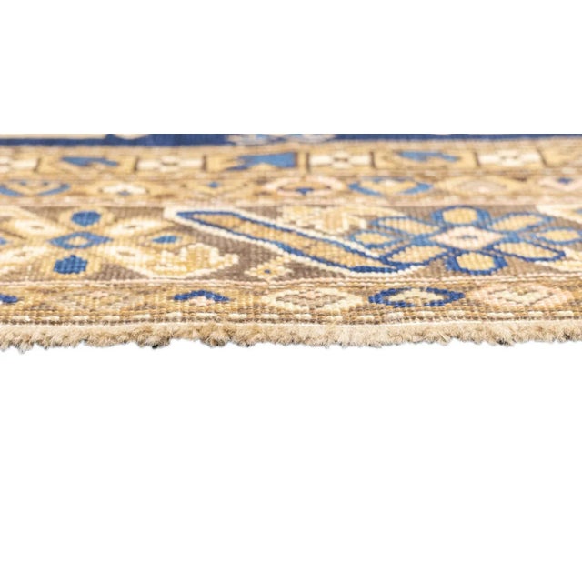 Antique Perpedil Rug 4'8'' x 6'6'' For Sale - Image 9 of 12