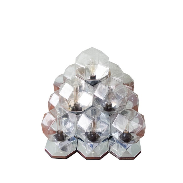 Large German Sconce attributed to Motoko Ishii for Staff, 1970s For Sale