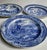 Spode Late 20th Century Trio of Varied Spode Collection Blue & White Chinoiserie Dinner Plates For Sale - Image 4 of 17