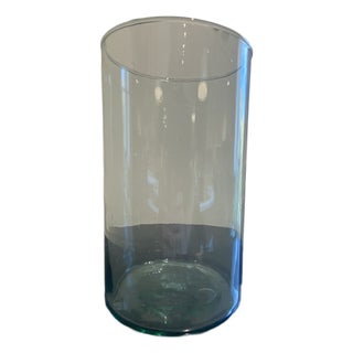Sleek Glass Vase For Sale