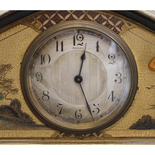 1920s Chinoiserie Mantle Clock from Asprey London, 1920s For Sale - Image 5 of 14