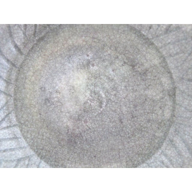 Thai Southeast Asian Sawankhalok Sukhothai Style Celadon Crackle Pottery Bowl For Sale In Portland, OR - Image 6 of 11