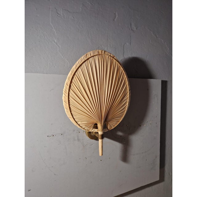 Gold Fans in the style of Ingo Maurer, 1970s, Set of 2 For Sale - Image 8 of 16